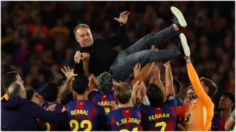 ¡Se acabó la espera! Hansi Flick renueva con Barcelona tras la luna de miel por el título