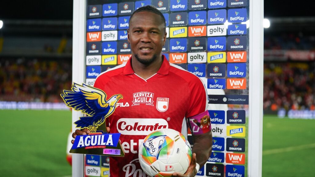 Hugo Rodallega, goleador de Independiente Santa Fe, no fue incluido en la prelista de la Selección Colombia