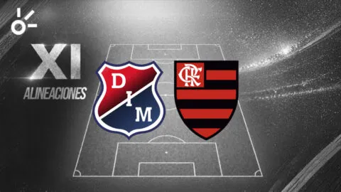 Posibles alineaciones de Independiente Medellín vs Flamengo por la Copa Libertadores 2026