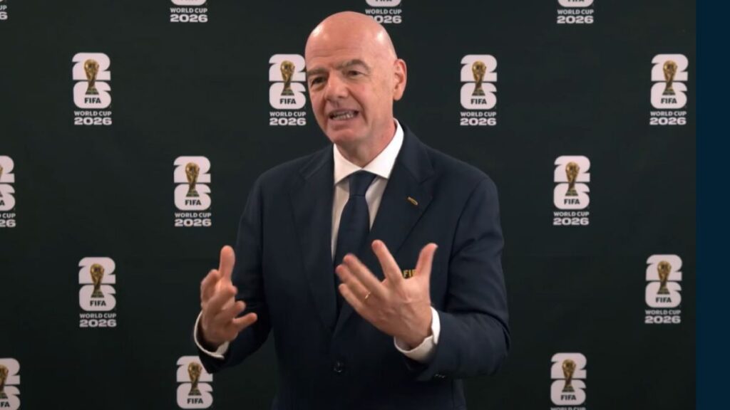 Infantino, presidente de la FIFA, habla a menos de un mes del inicio del Mundial