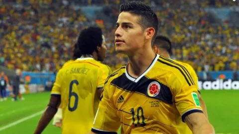 FIFA conmemora la Bota de Oro de James Rodríguez en Brasil 2014