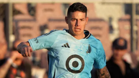 Minnesota United y James Rodríguez ya conversan sobre una posible renovación de contrato