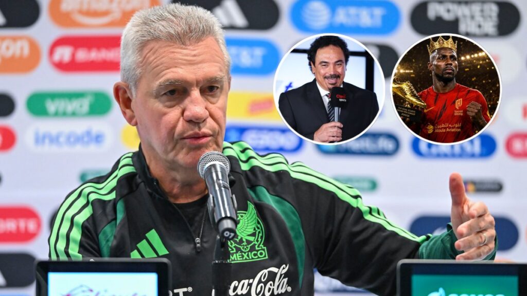 Javier Aguirre en conferencia de prensa