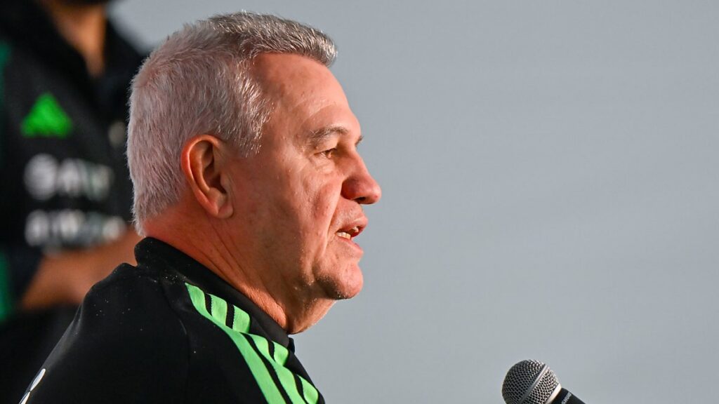 Javier Aguirre, técnico de la selección mexicana