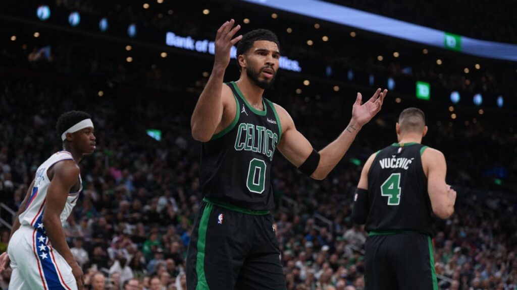 Jayson Tatum queda fuera del Juego 7 entre Celtics y 76ers