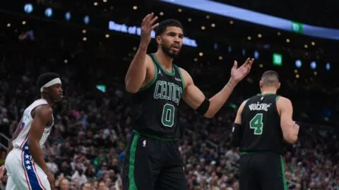 Jayson Tatum queda fuera del Juego 7 entre Celtics y 76ers