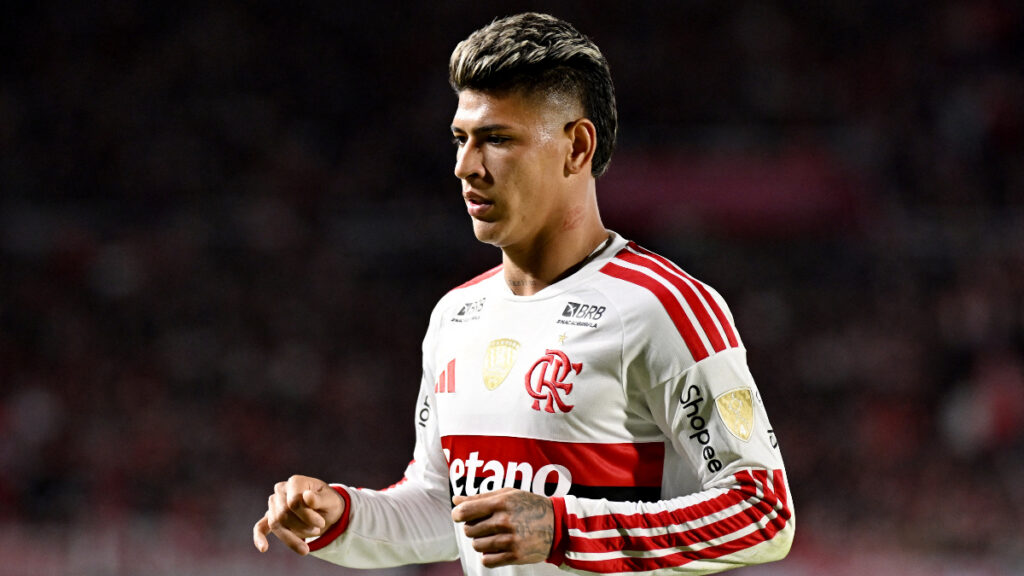 Jorge Carrascal, con Flamengo. - Rodrigo Valle, Reuters.