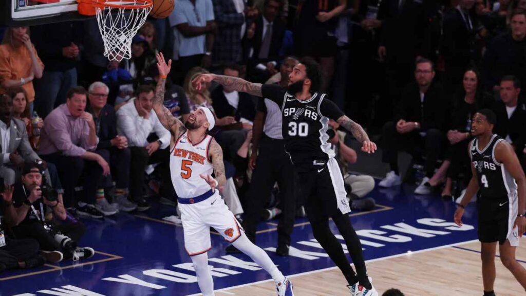 José Alvarado durante el Juego 4 de las Finales NBA 2026