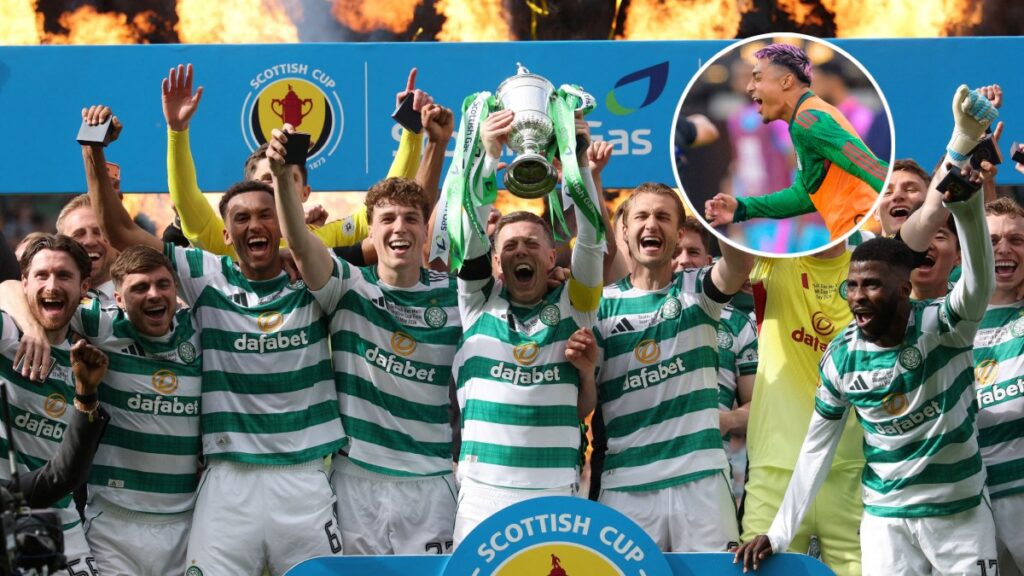 Julián Araujo celebró un nuevo título con el Celtic