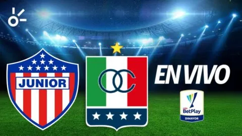 Junior vs Once Caldas, en vivo la Liga BetPlay 2026-I: ¿Quién gana el partido de hoy?
