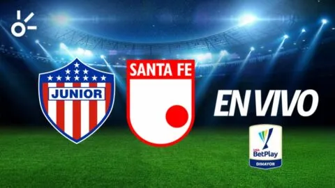 Junior vs Santa Fe, en vivo la Liga BetPlay 2026-I: ¡Salen los protagonistas al campo!