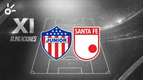 Posibles alineaciones del Junior vs Santa Fe por la semifinal de la Liga BetPlay 2026-I