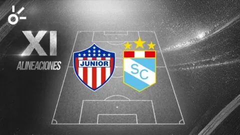 Posibles alineaciones de Junior vs Sporting Cristal por la Copa Libertadores 2026