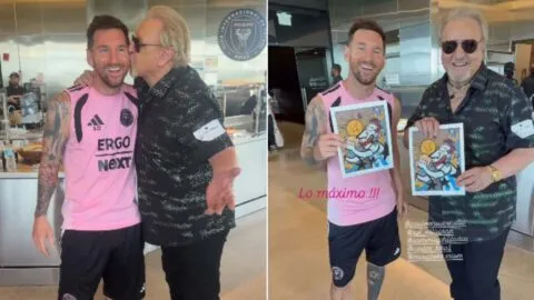 Lionel Messi recibe a Kiko en Inter Miami: así fue el emotivo encuentro con Carlos Villagrán
