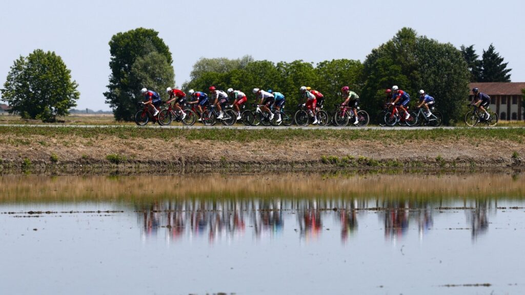 La fuga en la etapa 13 del Giro de Italia