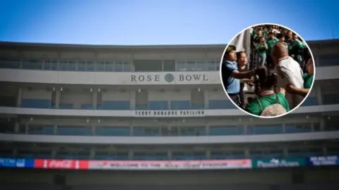 La violencia se hace presente en Pasadena durante el México vs Australia