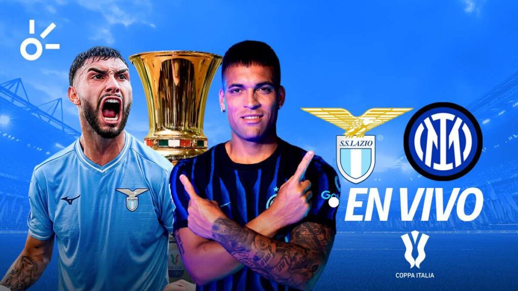 Fútbol en vivo: Lazio vs Inter, final de la Copa de Italia