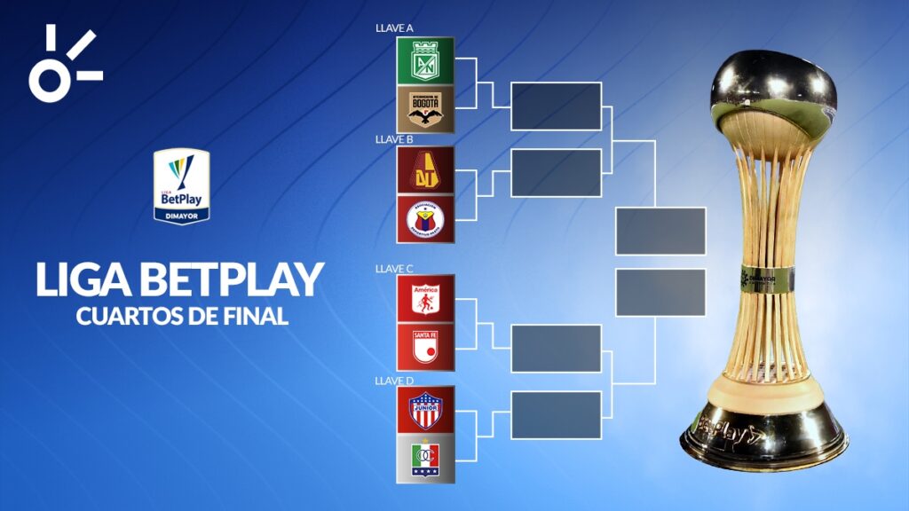 Llaves de los playoffs de la Liga BetPlay