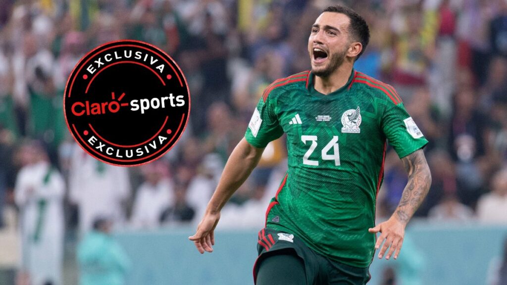 Luis Chávez con la selección mexicana