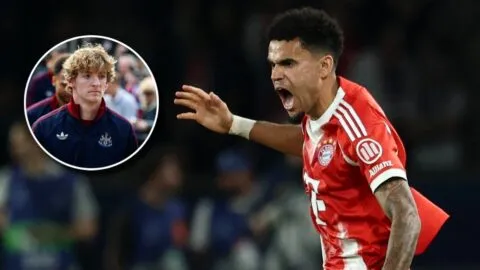 ¿Competencia para Luis Díaz? El Bayern 'coquetea' con Anthony Gordon