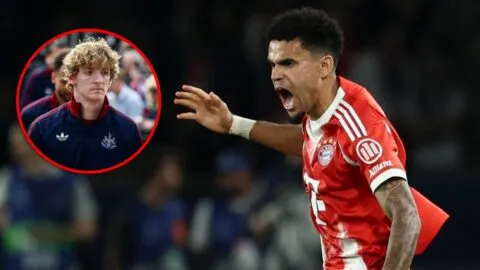 ¿Competencia para Luis Díaz? El Bayern 'coquetea' con Anthony Gordon