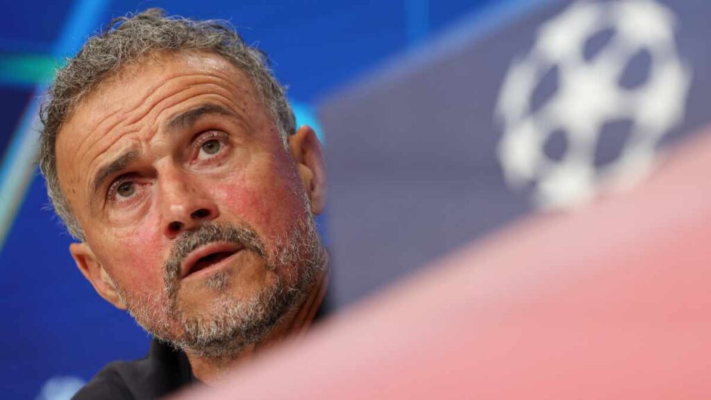 Luis Enrique en rueda de prensa previo al Bayern vs PSG