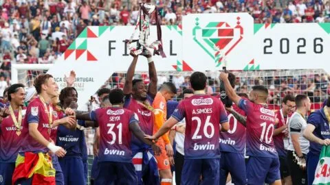 Colombia celebra y no por Luis Javier Suárez: Luis Quintero, campeón de la Copa de Portugal