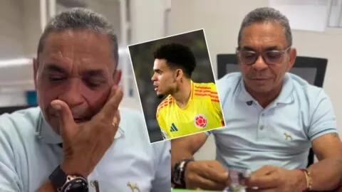 Las conmovedoras palabras del papá de Luis Díaz al verlo en las monas del Mundial