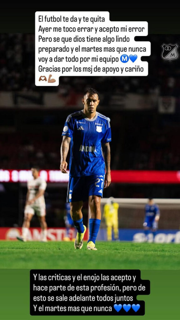Mensaje de disculpas de Rodrigo Contreras. - @rodriicontreras.