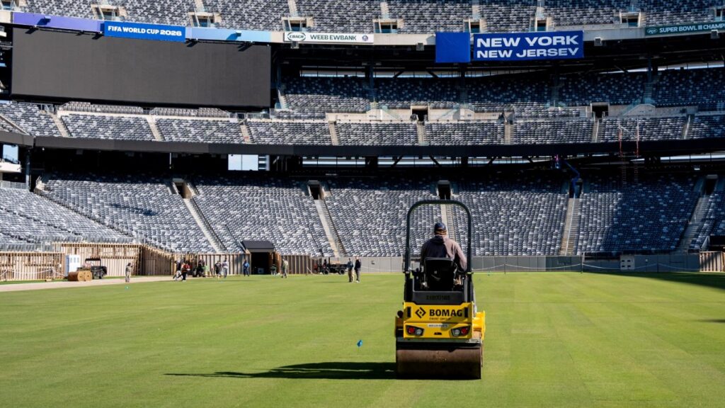 El MetLife Stadium se prepara para recibir la final del Mundial