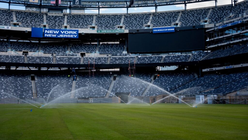 El MetLife Stadium se prepara para recibir la final del Mundial