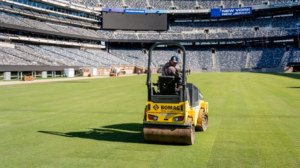 El MetLife Stadium se prepara para recibir la final del Mundial