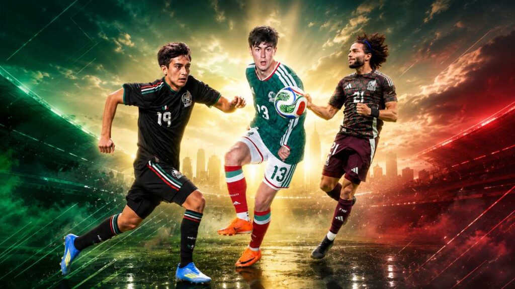 Aguirre mezcla experiencia y juventud en su lista final, con una generación lista para estrenarse en un Mundial con la selección mexicana