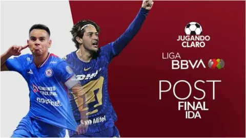 Jugando Claro, en vivo: el analisis de la final de ida Cruz Azul vs Pumas