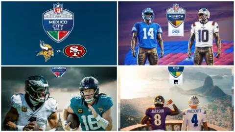 Calendario internacional NFL 2026: fechas y equipos que jugarán en París, Estadio Azteca, Maracaná...