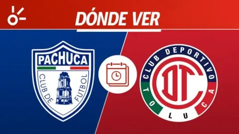 Pachuca vs Toluca en vivo: horario, alineaciones y dónde ver la vuelta de cuartos de final de Liga MX 2026
