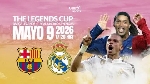 Claro Sports transmitirá el partido de leyendas entre Barcelona y Real Madrid desde Miami
