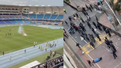 Terror en el Pascual Guerrero: reportan ataques en pleno juego del Deportivo Cali