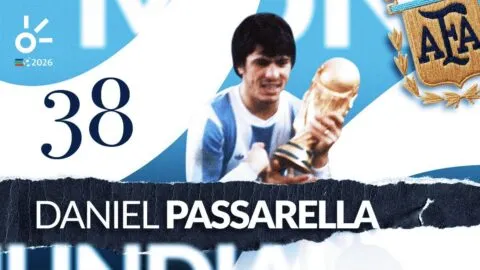 Ni Messi ni Maradona; Daniel Passarella, el único futbolista argentino que ha ganado dos Mundiales