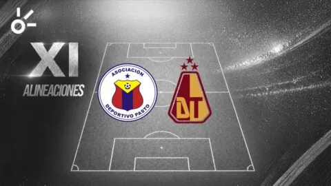 Posibles alineaciones del Deportivo Pasto vs Tolima por la Liga BetPlay 2026-I