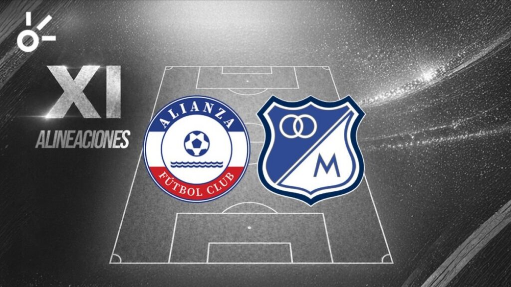 Posibles alineaciones de Alianza FC vs Millonarios.