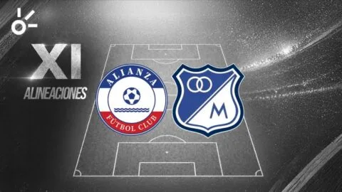 Posibles alineaciones de Alianza FC vs Millonarios por la Liga BetPlay Dimayor 2026-I
