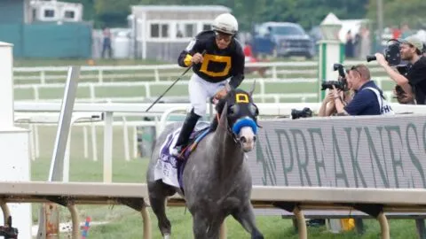 Napoleon Solo y el jinete mexicano Paco López conquistan Preakness Stakes 2026