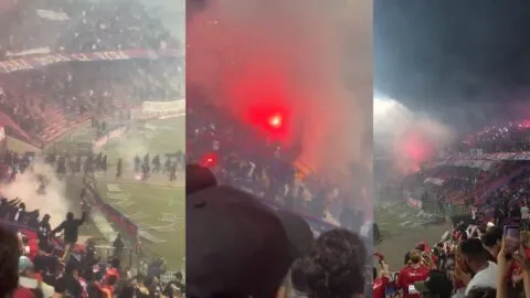 Caos en el Atanasio Girardot: protesta de hinchas deja con serios problemas al Independiente Medellín