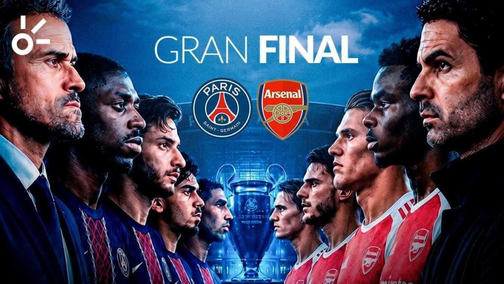 PSG y Arsenal se medirán en la final de la Champions League 2026