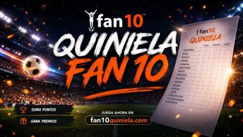 Quiniela Fan10: arma tus pronósticos, reta a tus amigos y vive el torneo del verano de una manera única