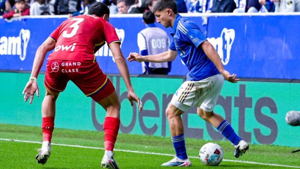 Real Oviedo vs Getafe: Los carbayones terminan empatando el partido con nueve hombres en el Carlos Tartiere