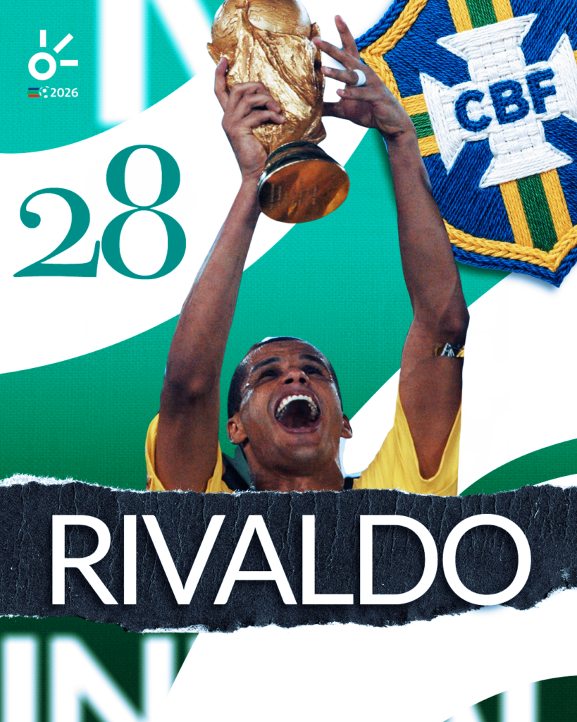 Rivaldo y el ataque más temido de los Mundiales: la historia del campeón de 2002. Claro Sports