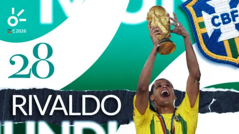 Rivaldo: el genio brasileño que llevó a Brasil al pentacampeonato mundial
