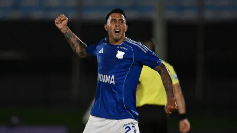 Rodrigo Contreras se convierte en titán y obra el triunfo de Millonarios en visita a Boston River